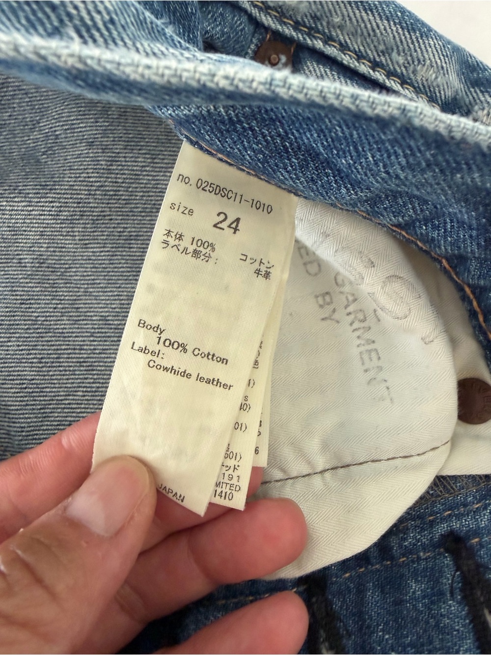 Moussy Distressed Blue Straight-Leg Jeans - Picture 4 of 8